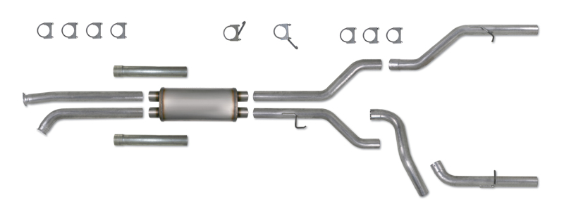 Toyota Tundra Performance Exhaust - Diamond Eye Performance - Cat Back - `07-`10 Toyota Tundra Performance Exhaust - Diamond Eye Performance - Cat Back - `07-`10